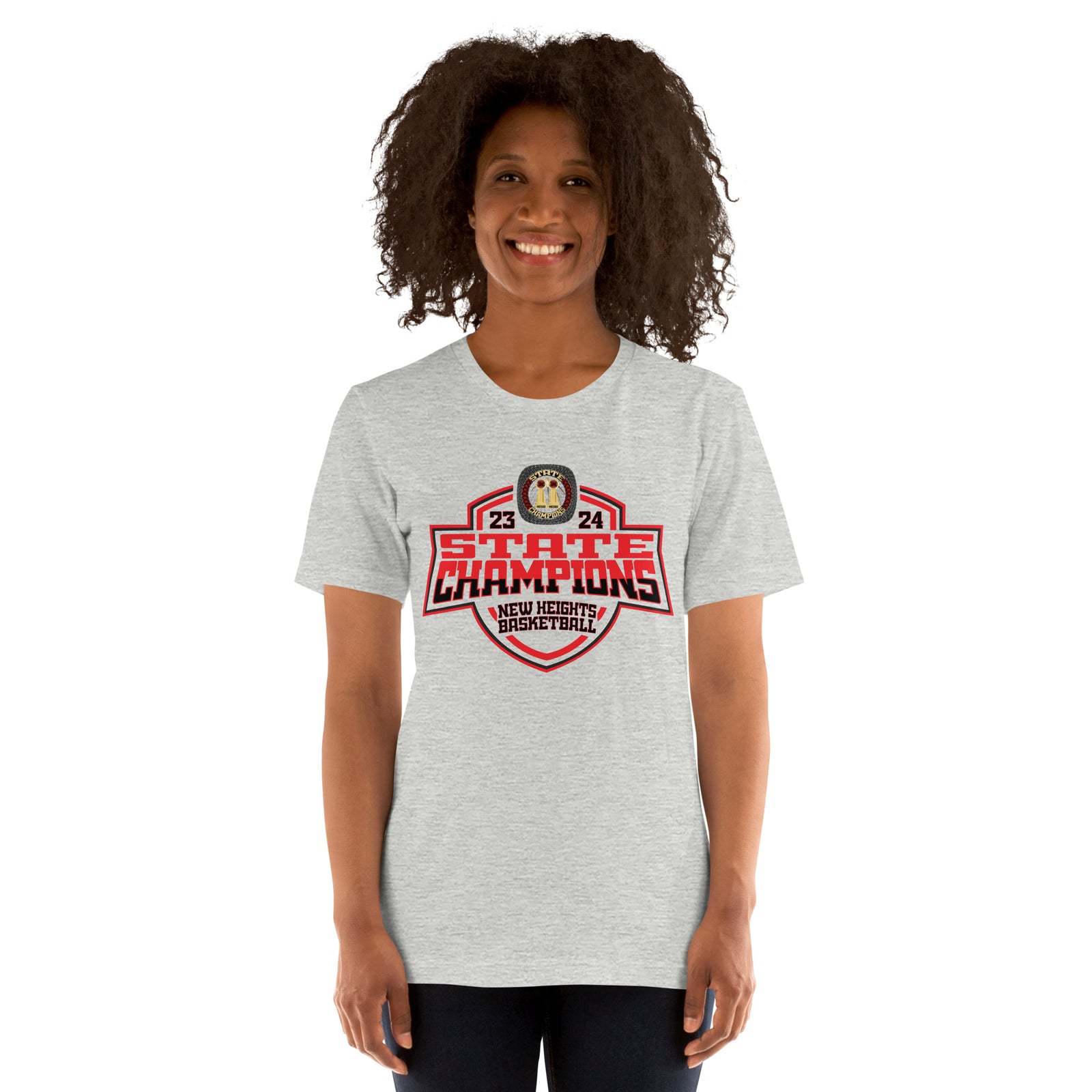 New Heights Charter School Basketball -Men's 2024 Unisex t-shirt
