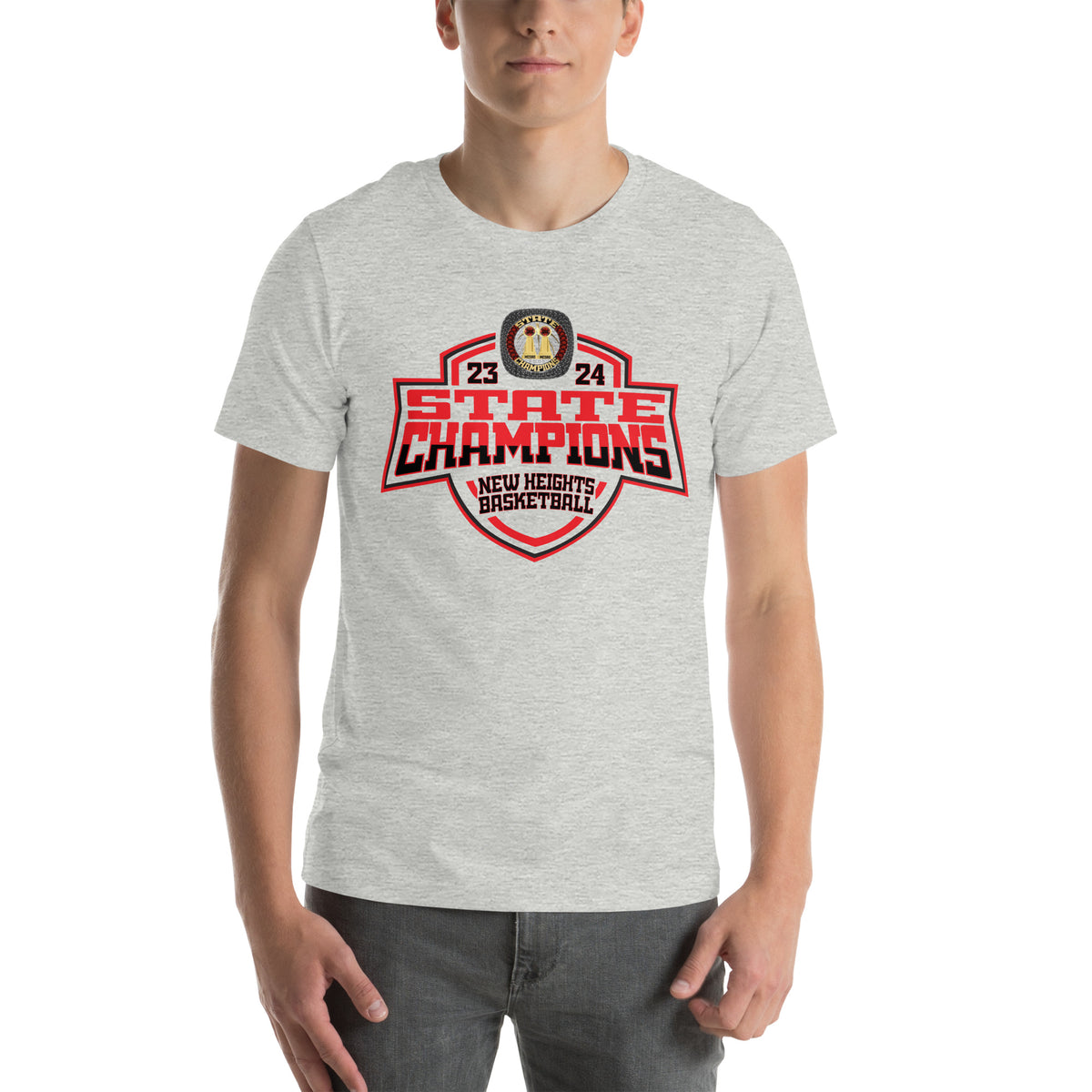 New Heights Charter School Basketball -Men's 2024 Unisex t-shirt