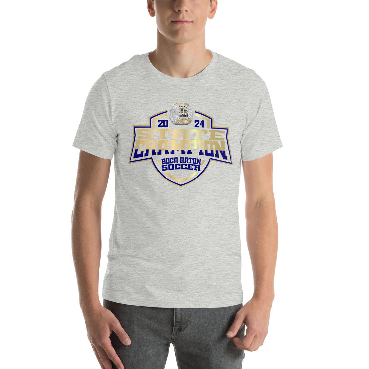 Boca Raton Community High School Soccer -Men's 2024 Unisex t-shirt