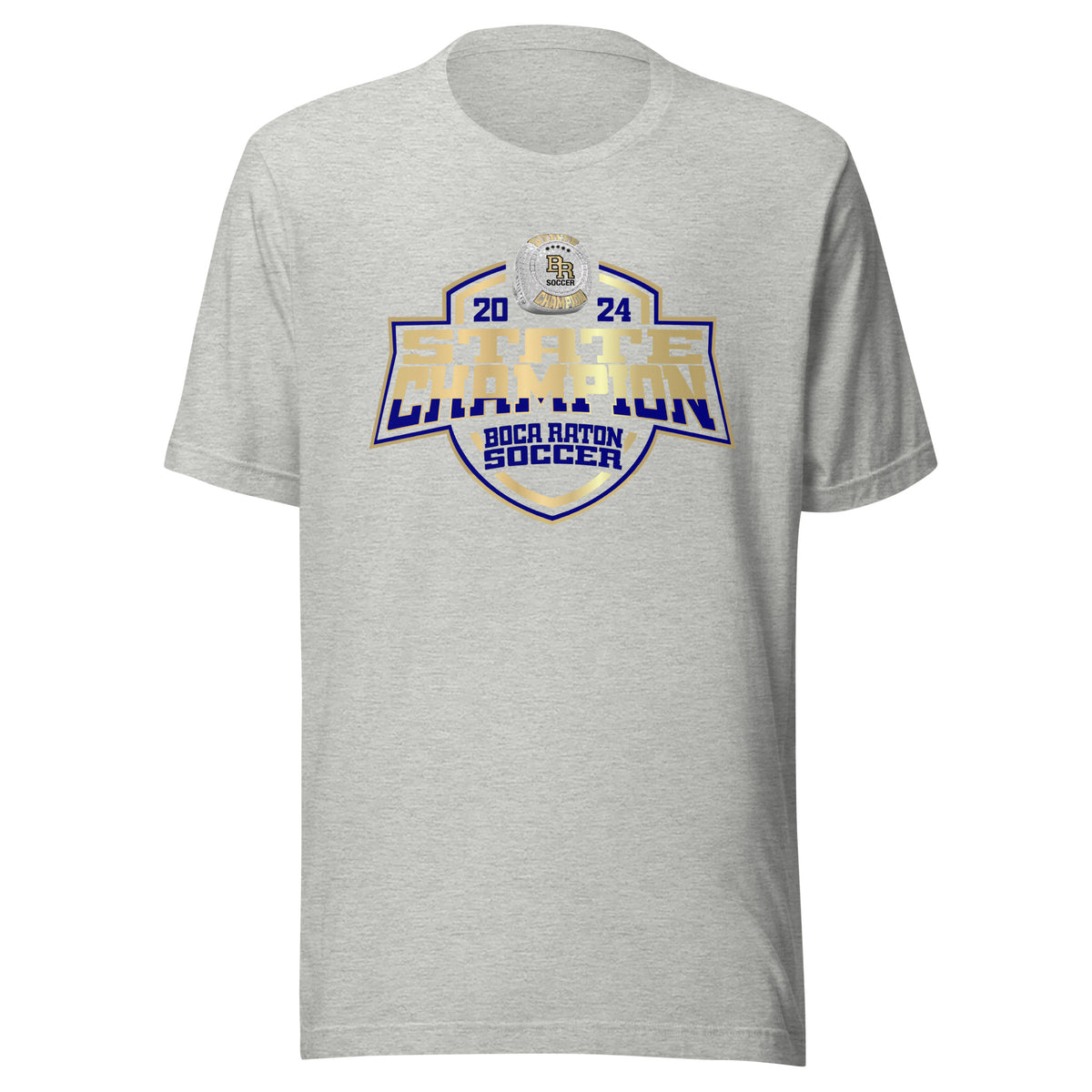 Boca Raton Community High School Soccer -Men's 2024 Unisex t-shirt