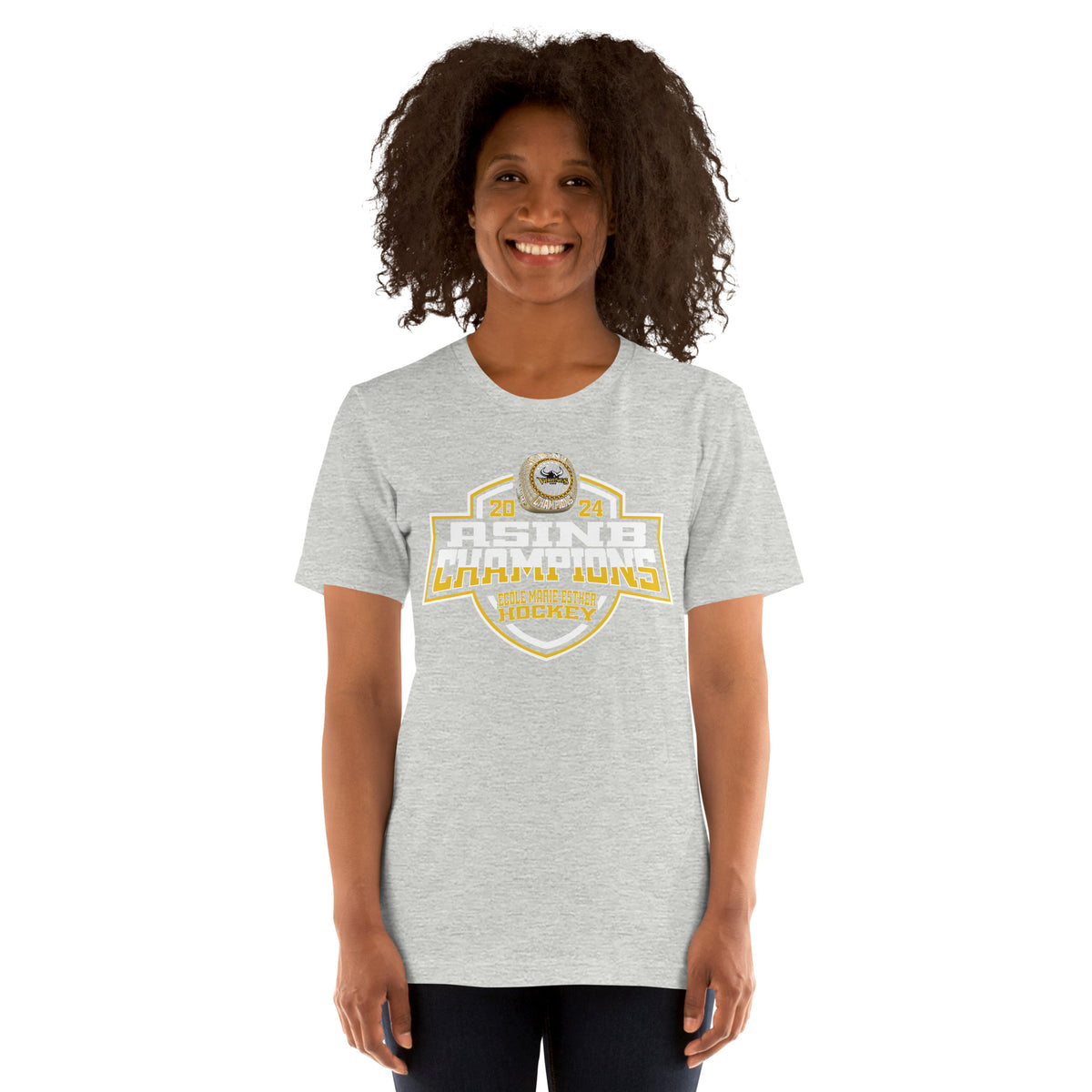 École Marie-Esther Hockey -Men's 2024 Unisex t-shirt