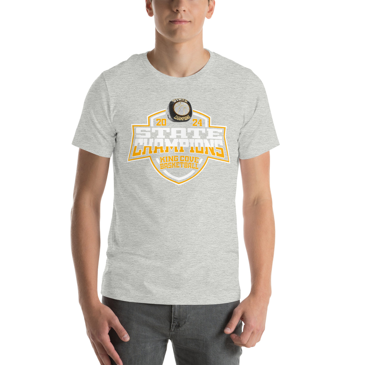King Cove High School Basketball -Men's 2024 Unisex t-shirt