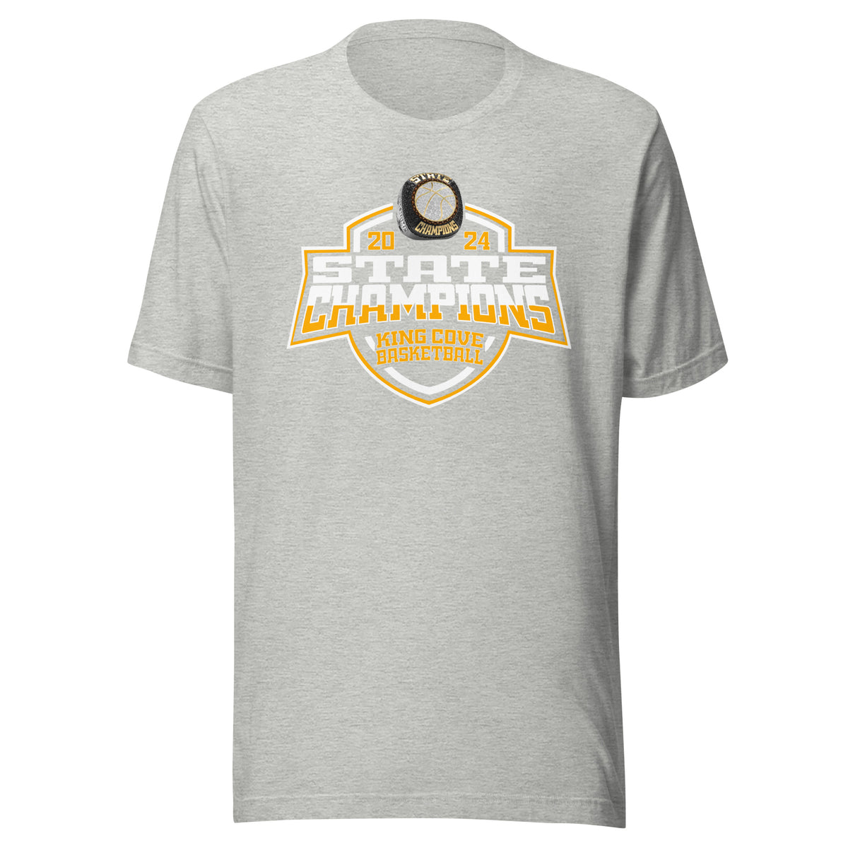 King Cove High School Basketball -Men's 2024 Unisex t-shirt