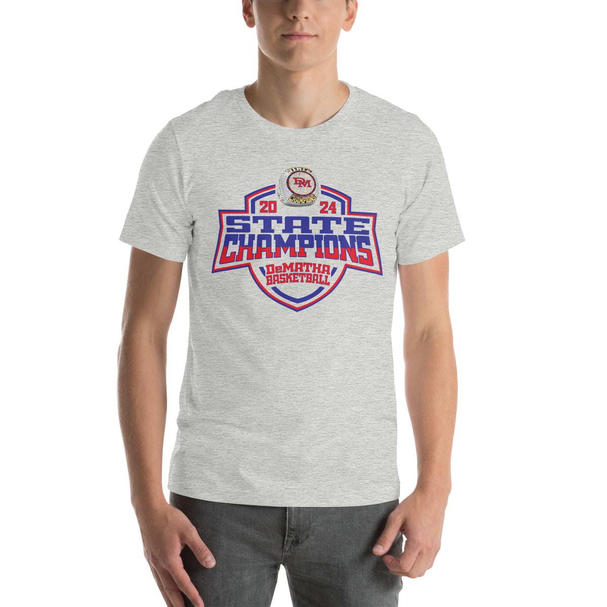 DeMatha Catholic High School Basketball -Men's 2024 Unisex t-shirt