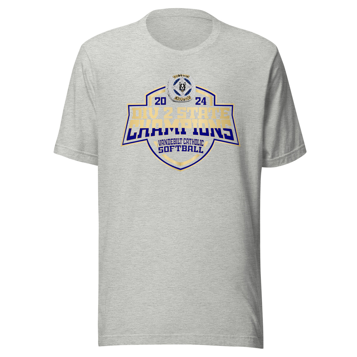 Vandebilt Catholic School Softball -Coach Ring - Women's 2024 Unisex t-shirt