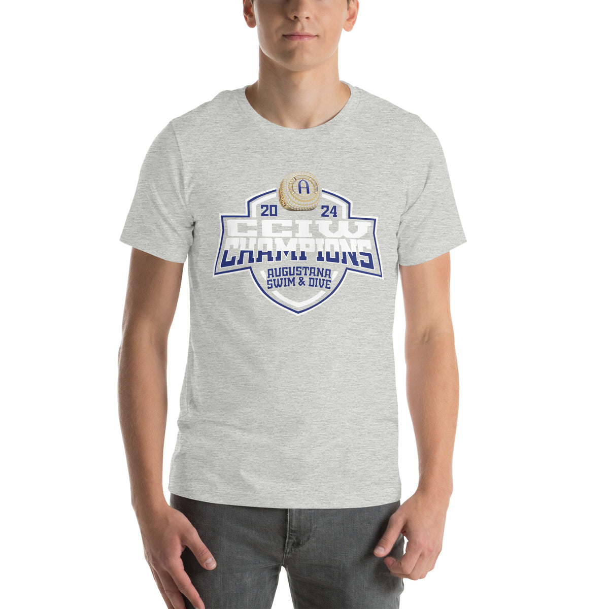 Augustana College Swimming &amp; Diving 2024 Unisex t-shirt