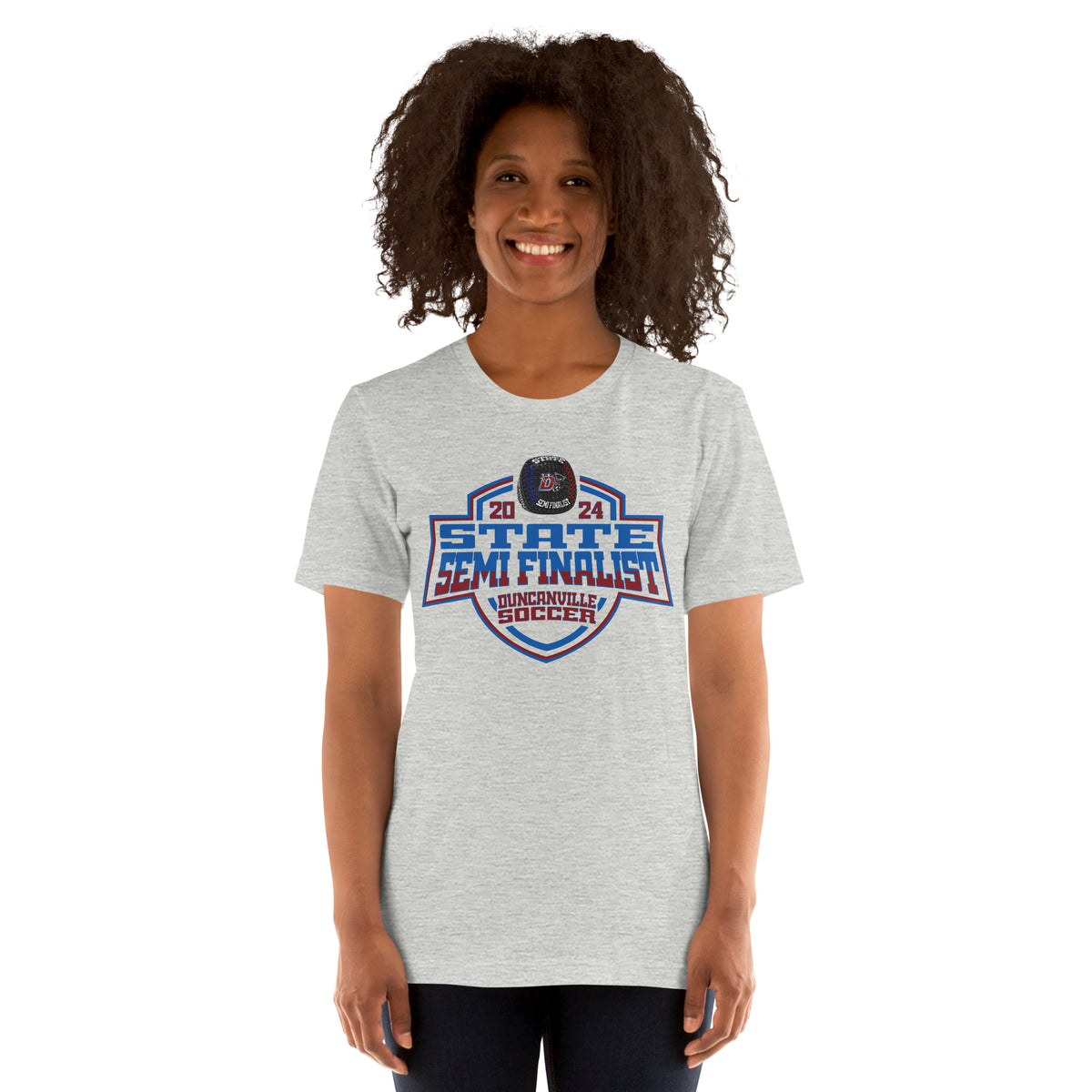 Duncanville High School Soccer -Men's 2024 Unisex t-shirt