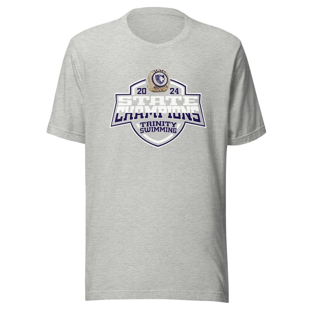 Trinity School of Durham and Chapel Hill Swimming &amp; Diving 2024 Unisex t-shirt