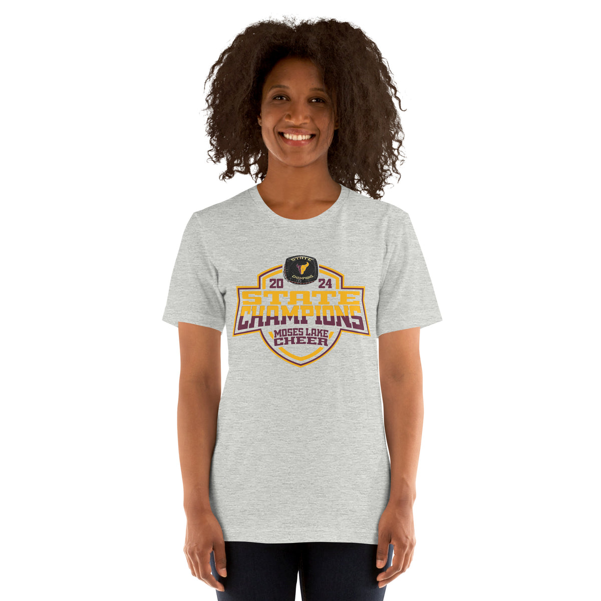 Moses Lake High School Cheer 2024 Unisex t-shirt