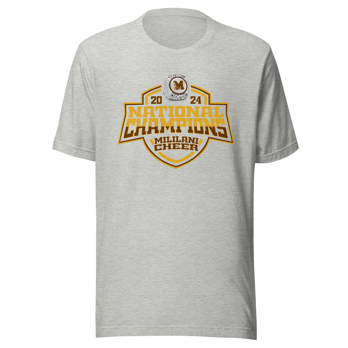 Mililani High School Cheer 2024 Unisex t-shirt