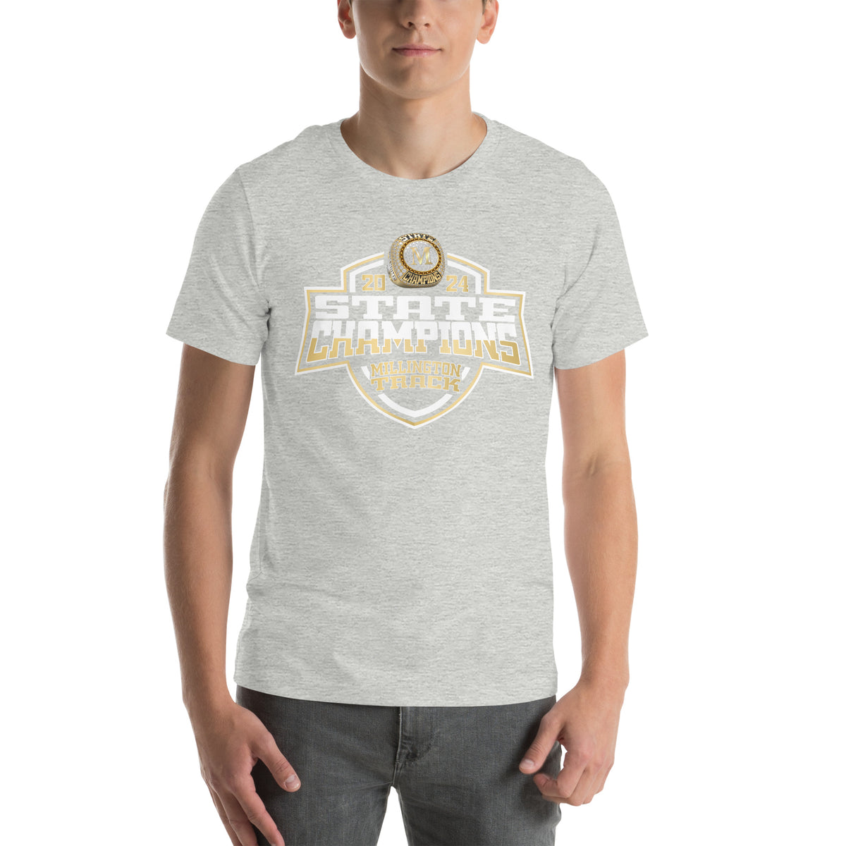 Millington Central Middle High School Track &amp; Field -Coed 2024 Unisex t-shirt