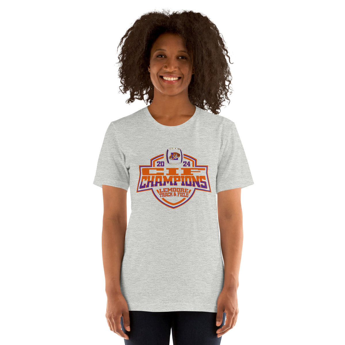 Lemoore Union High School Track &amp; Field -Coed 2024 Unisex t-shirt