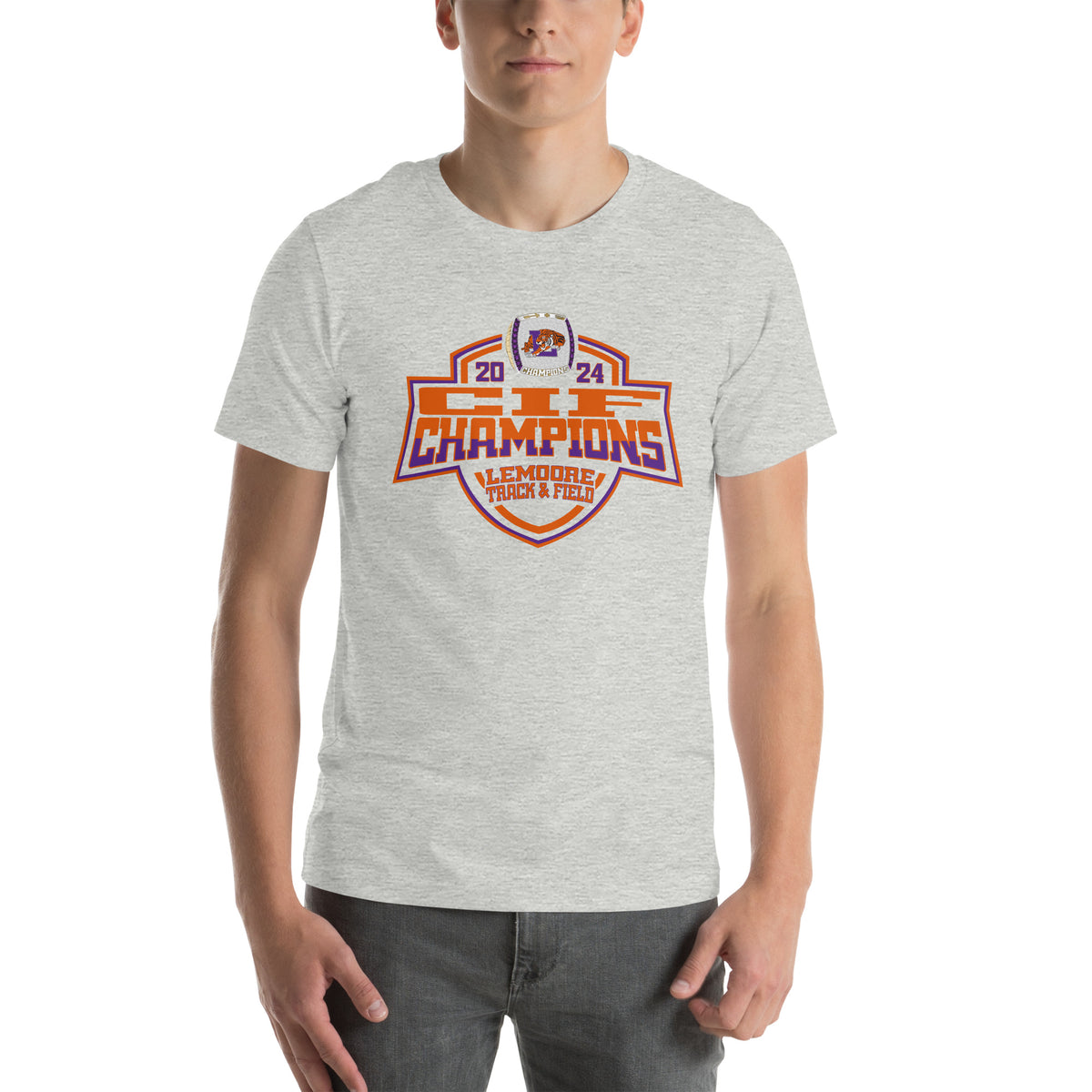 Lemoore Union High School Track &amp; Field -Coed 2024 Unisex t-shirt