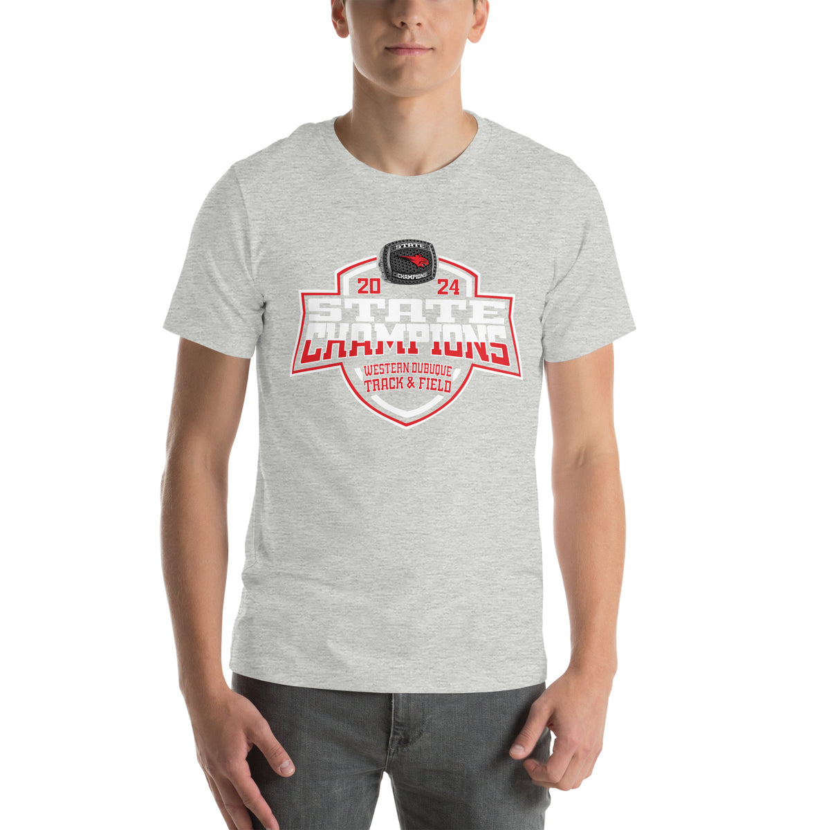 Western Dubuque High School Track &amp; Field -Men's 2024 Unisex t-shirt