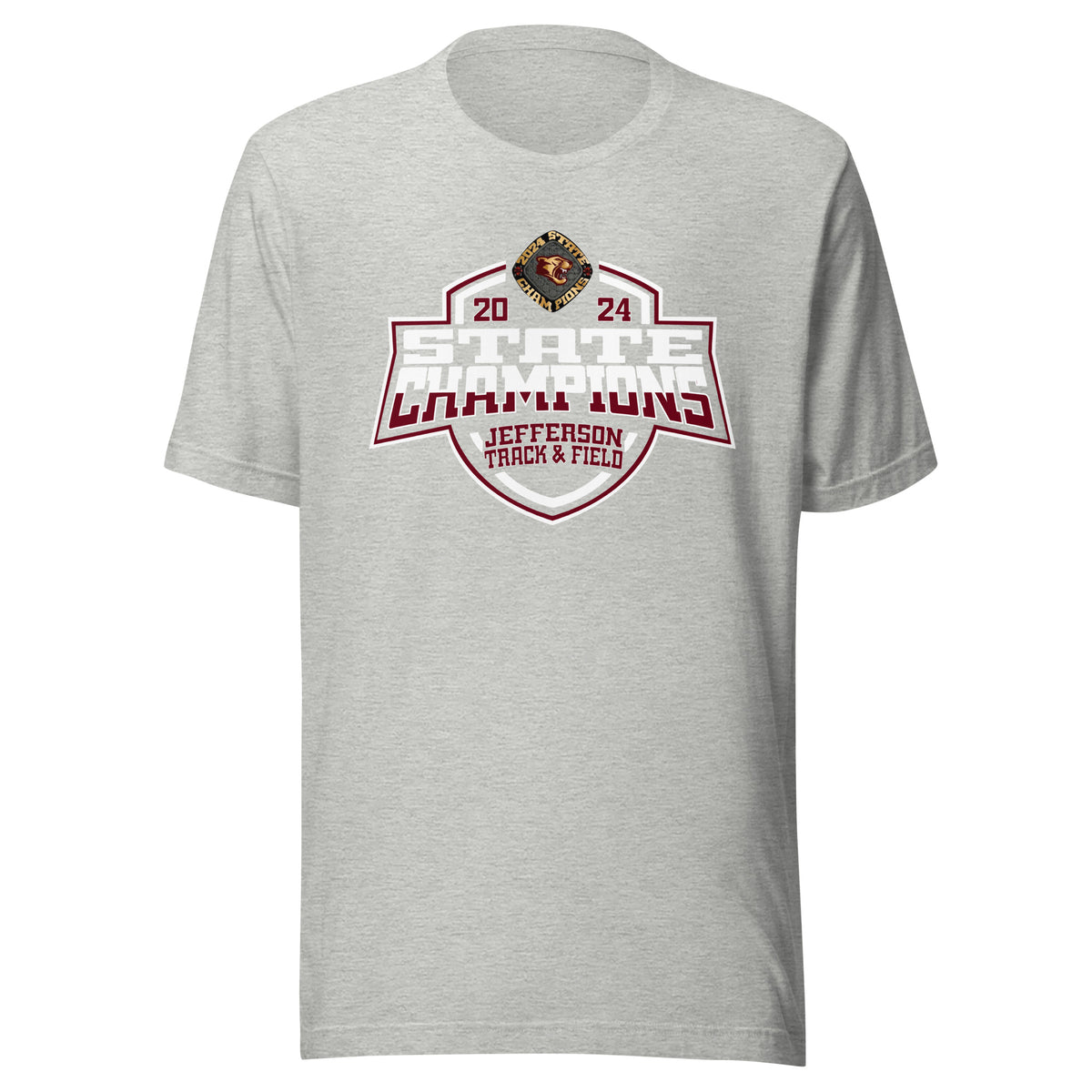 Jefferson High School Track &amp; Field -Women's 2024 Unisex t-shirt