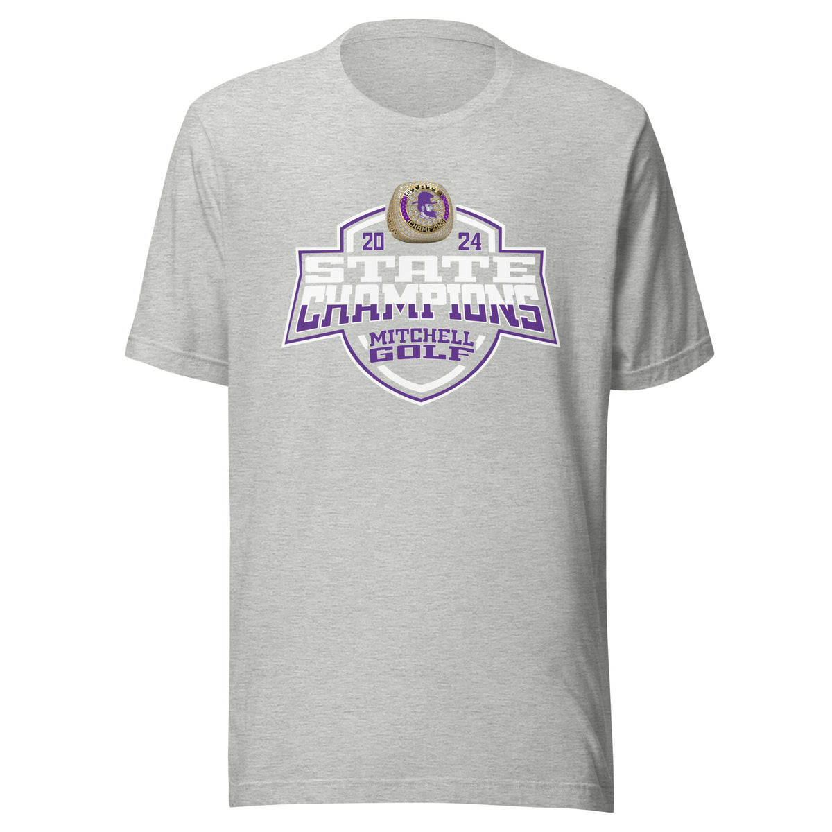 Mitchell High School Golf -Men's 2024 Unisex t-shirt