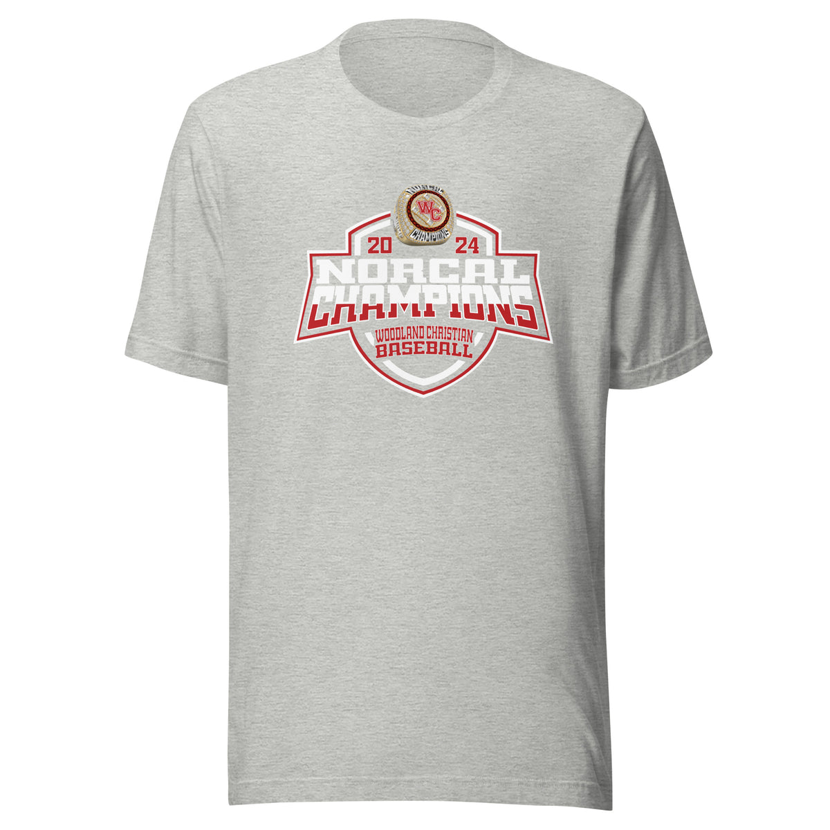 Woodland Christian School Baseball 2024 Unisex t-shirt