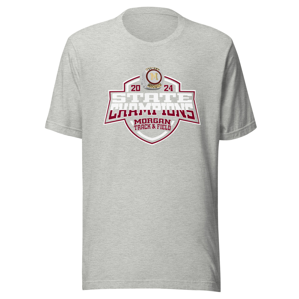 Morgan High School Track &amp; Field -Men's 2024 Unisex t-shirt