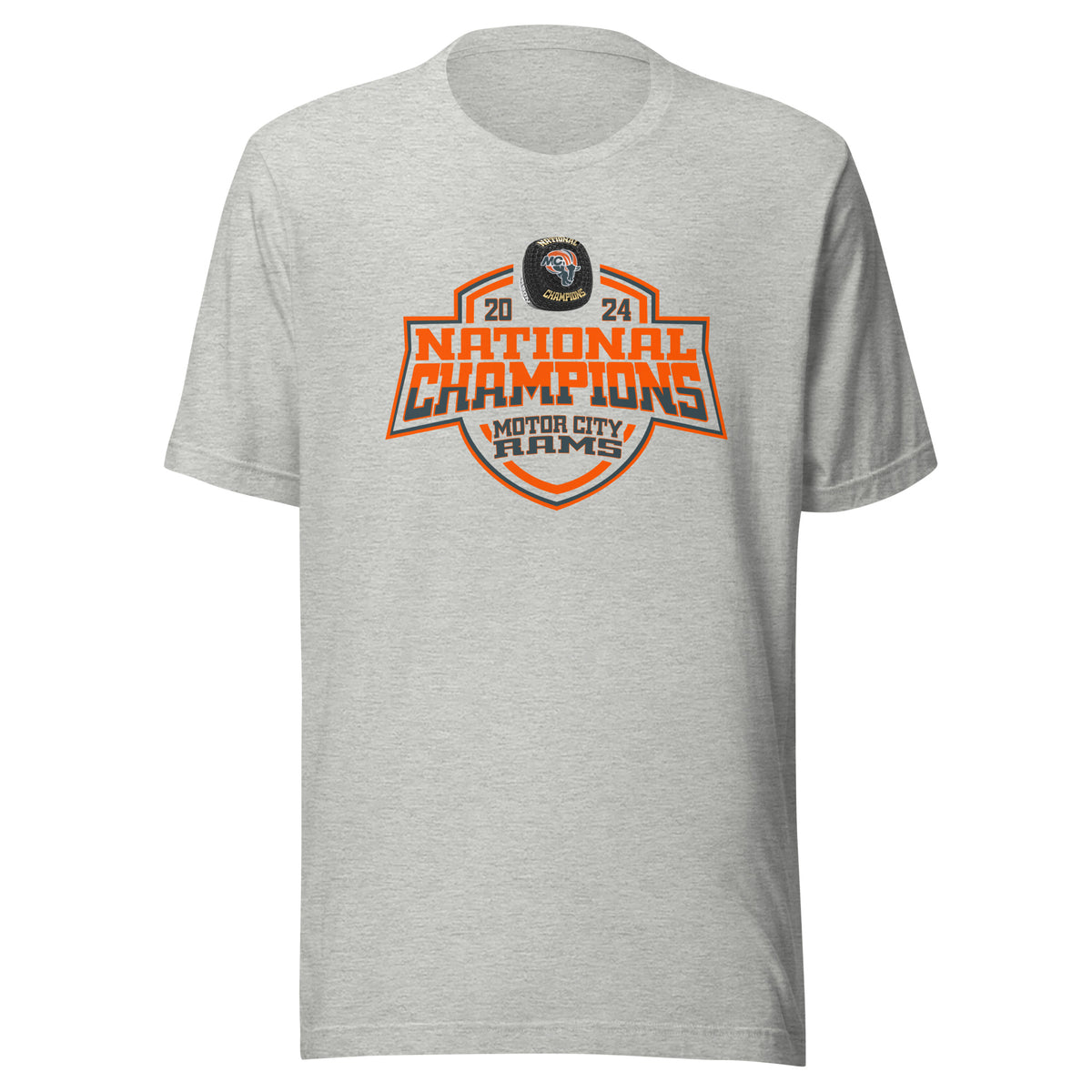 Motor City Rams Football 2024 Unisex t-shirt