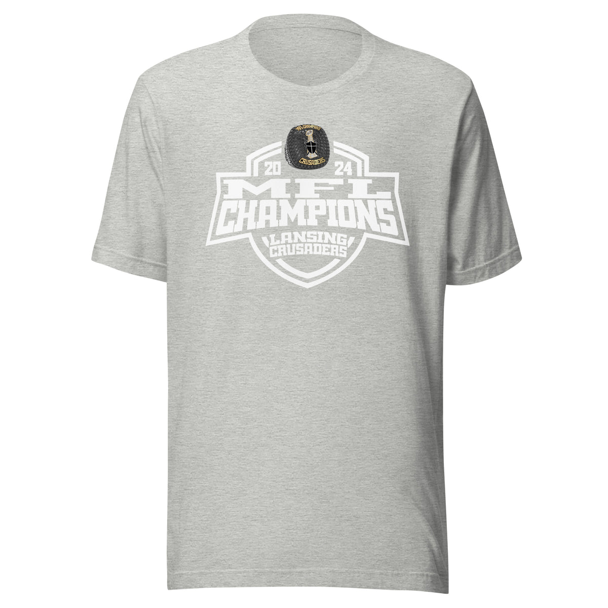 Lansing Crusaders Football 2024 Unisex t-shirt