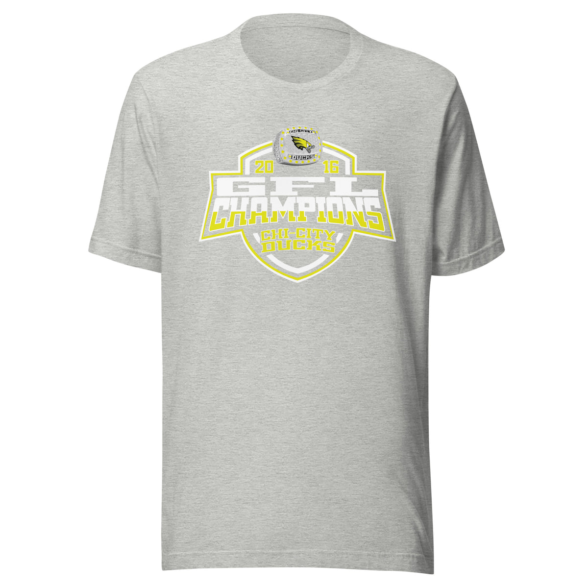 Chi-City Ducks Football 2016 Unisex t-shirt