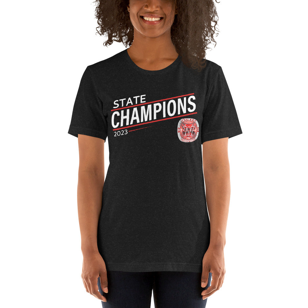 Blue Valley West High School Baseball 2023 Unisex t-shirt