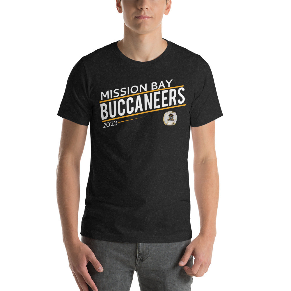 Mission Bay Track &amp; Field -Men's 2023 Unisex t-shirt