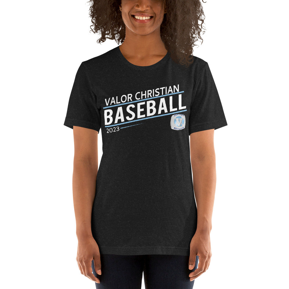 Valor Christian High School Baseball 2023 Unisex t-shirt