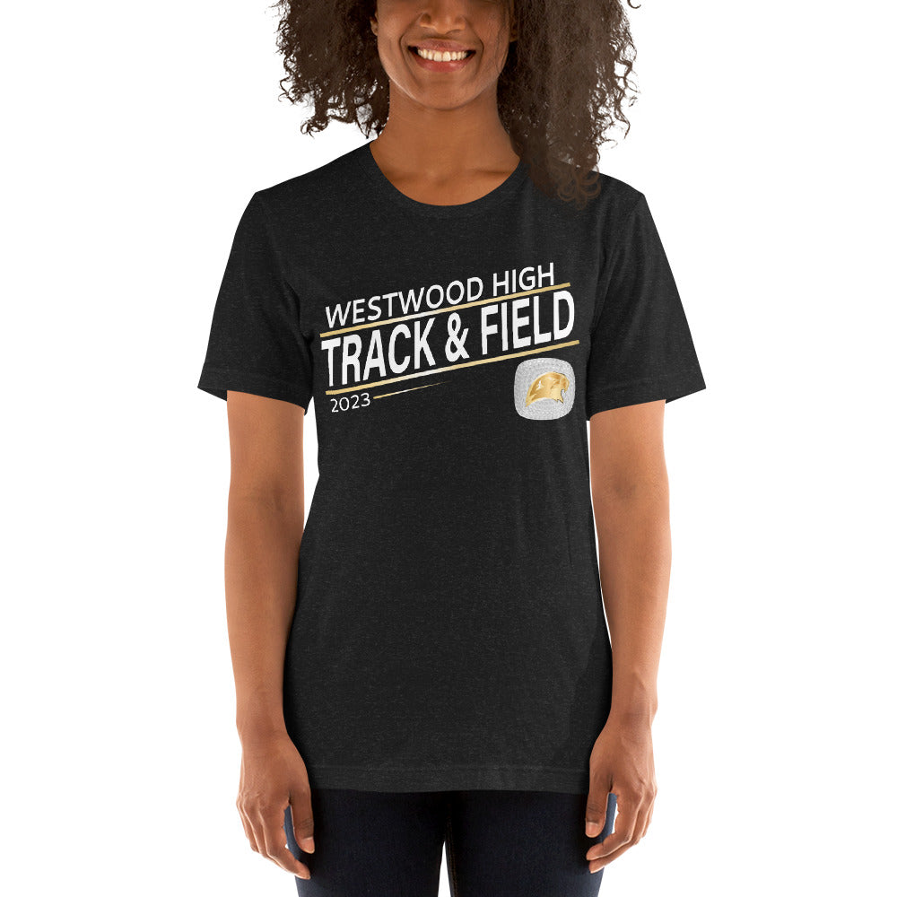 Westwood High School Track & Field -Women's 2023 Unisex t-shirt