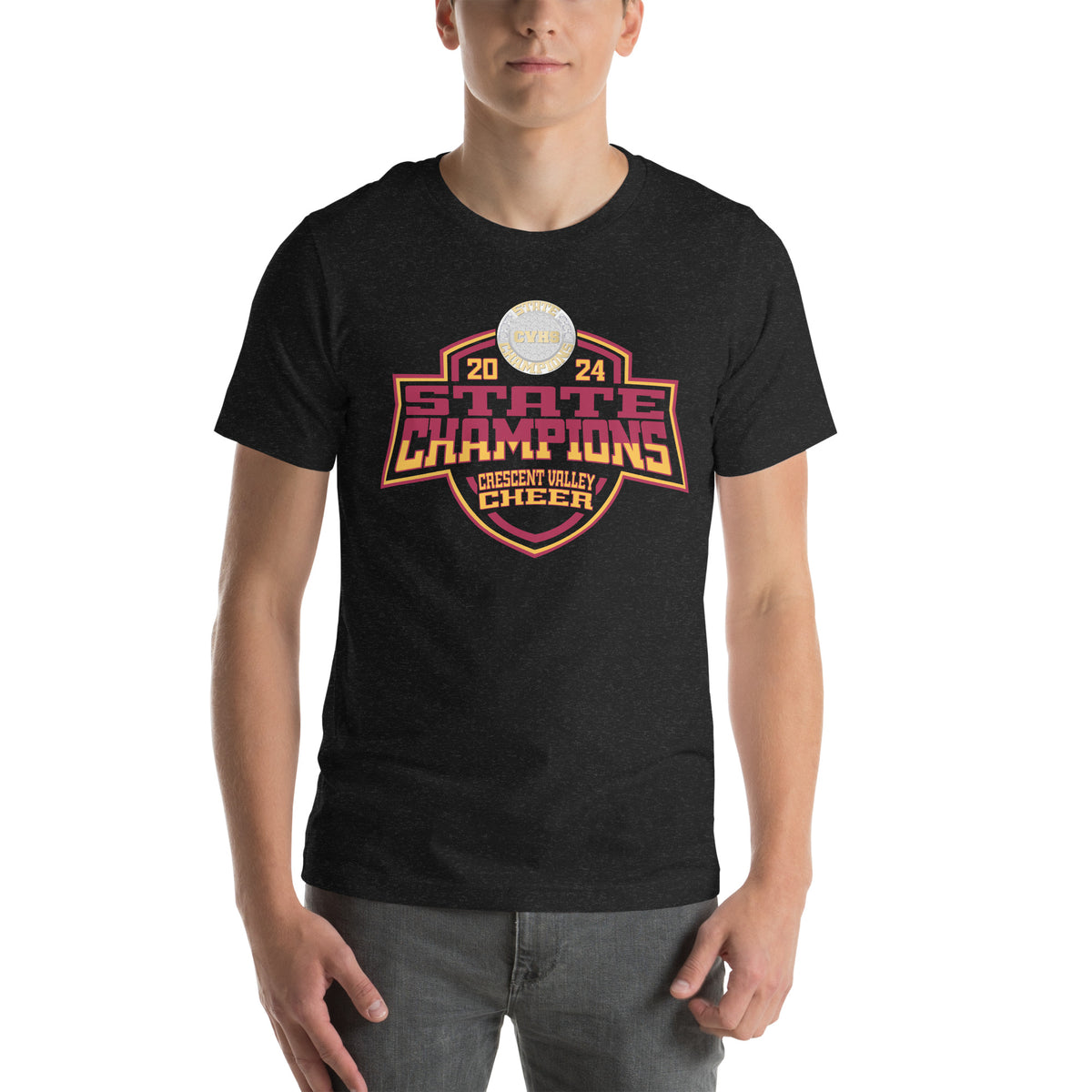 Crescent Valley High School Cheer 2024 Unisex t-shirt