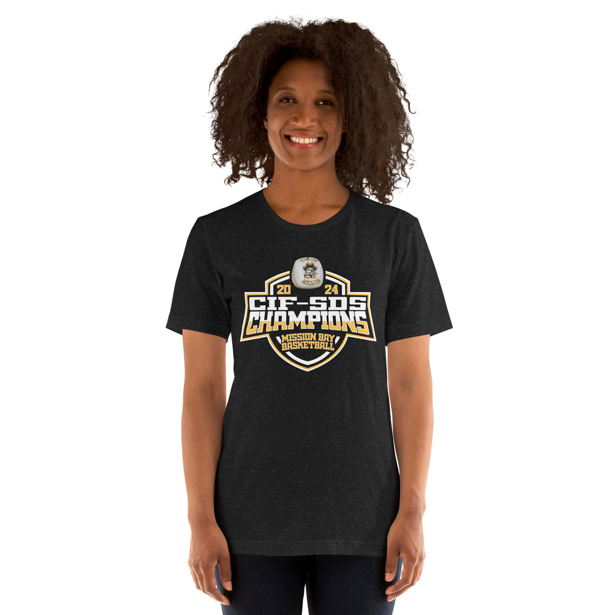 Mission Bay High School Basketball -Men's 2024 Unisex t-shirt