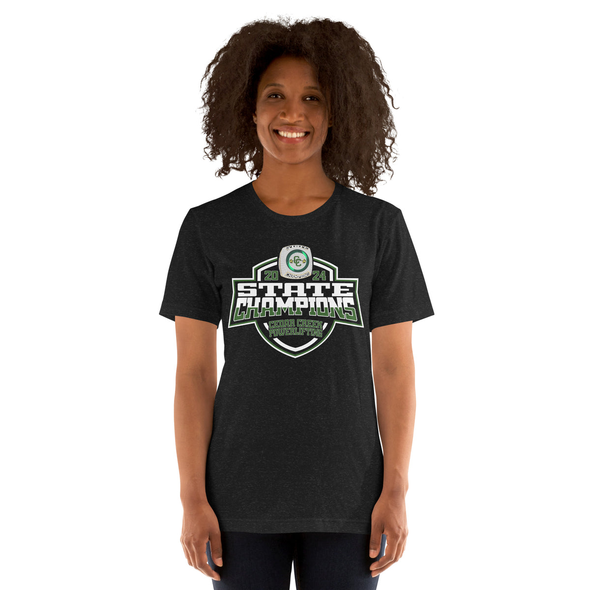 Cedar Creek School Powerlifting 2024 Unisex t-shirt
