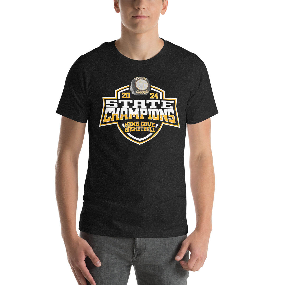 King Cove High School Basketball -Men's 2024 Unisex t-shirt