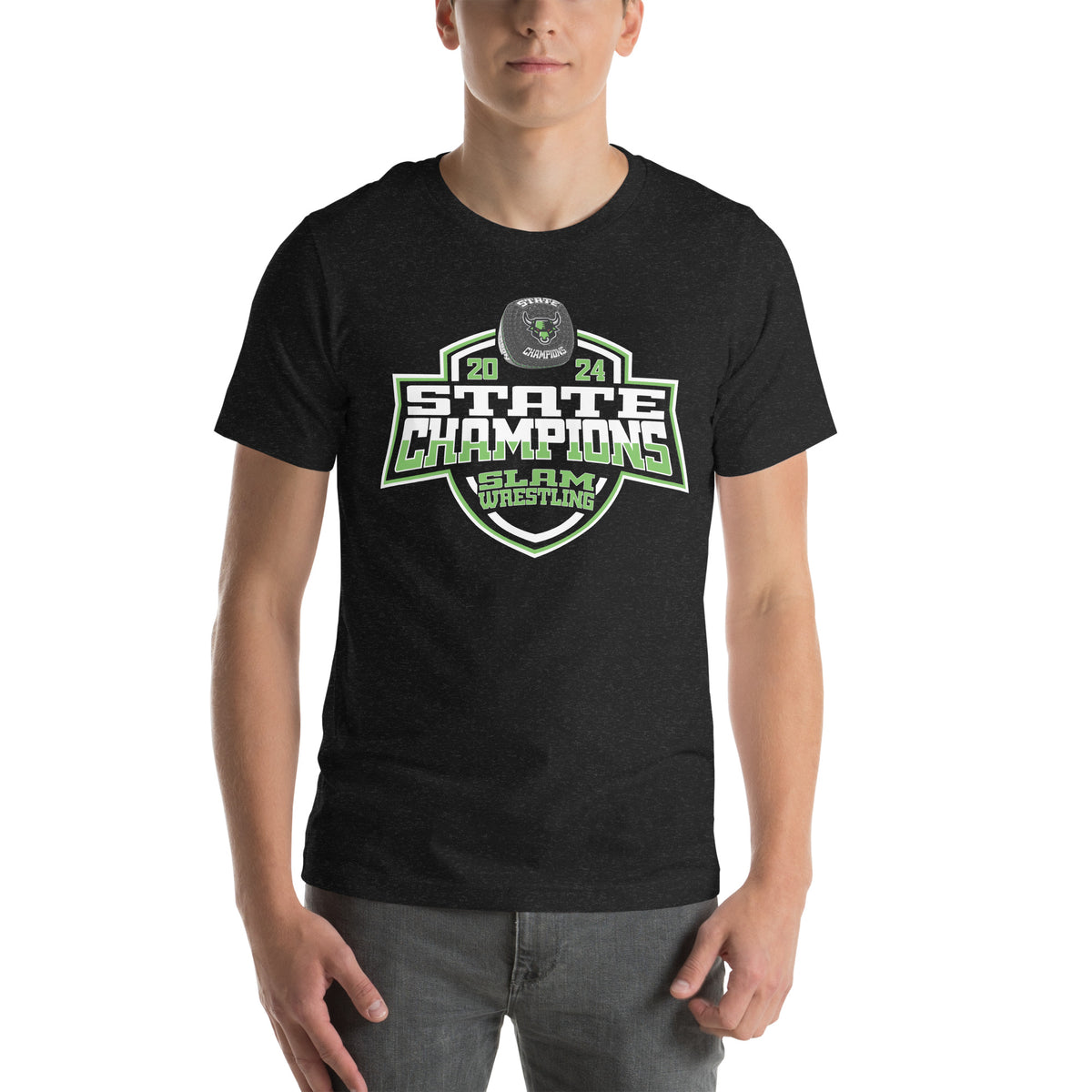 Sports Leadership and Management Academy-SLAM High School Nevada Wrestling - Women's 2024 Unisex t-shirt