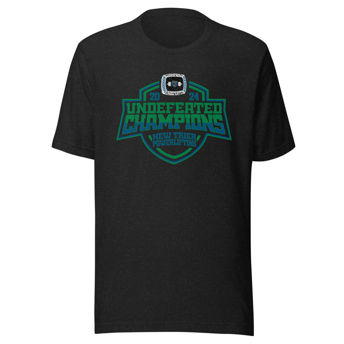 New Trier High School Powerlifting 2024 Unisex t-shirt