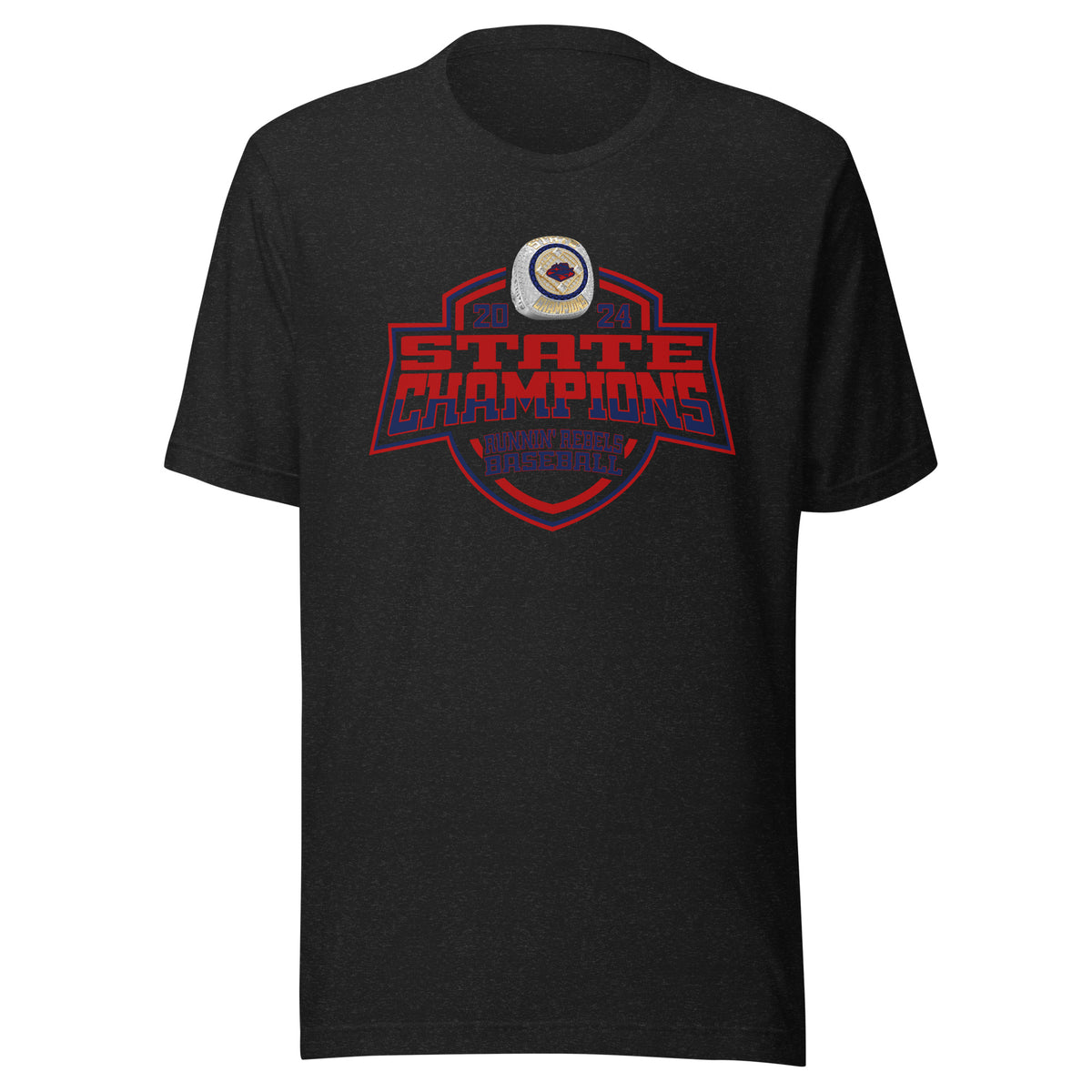 Pocatello Post 4 AA Runnin’ Rebels Baseball 2024 Unisex t-shirt