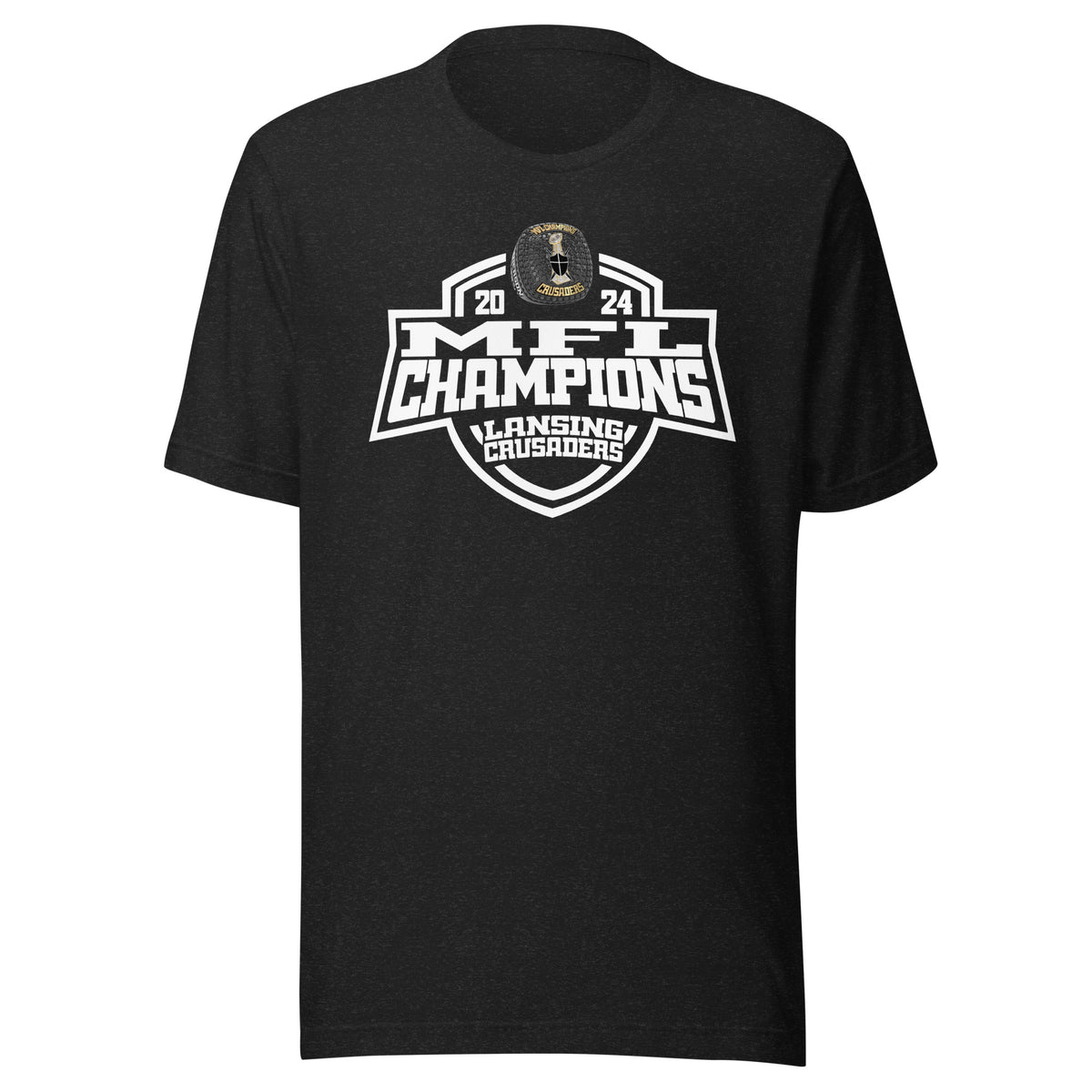 Lansing Crusaders Football 2024 Unisex t-shirt