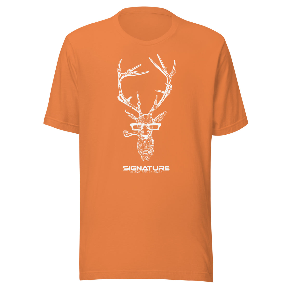 White Staggerton Logo Unisex t-shirt