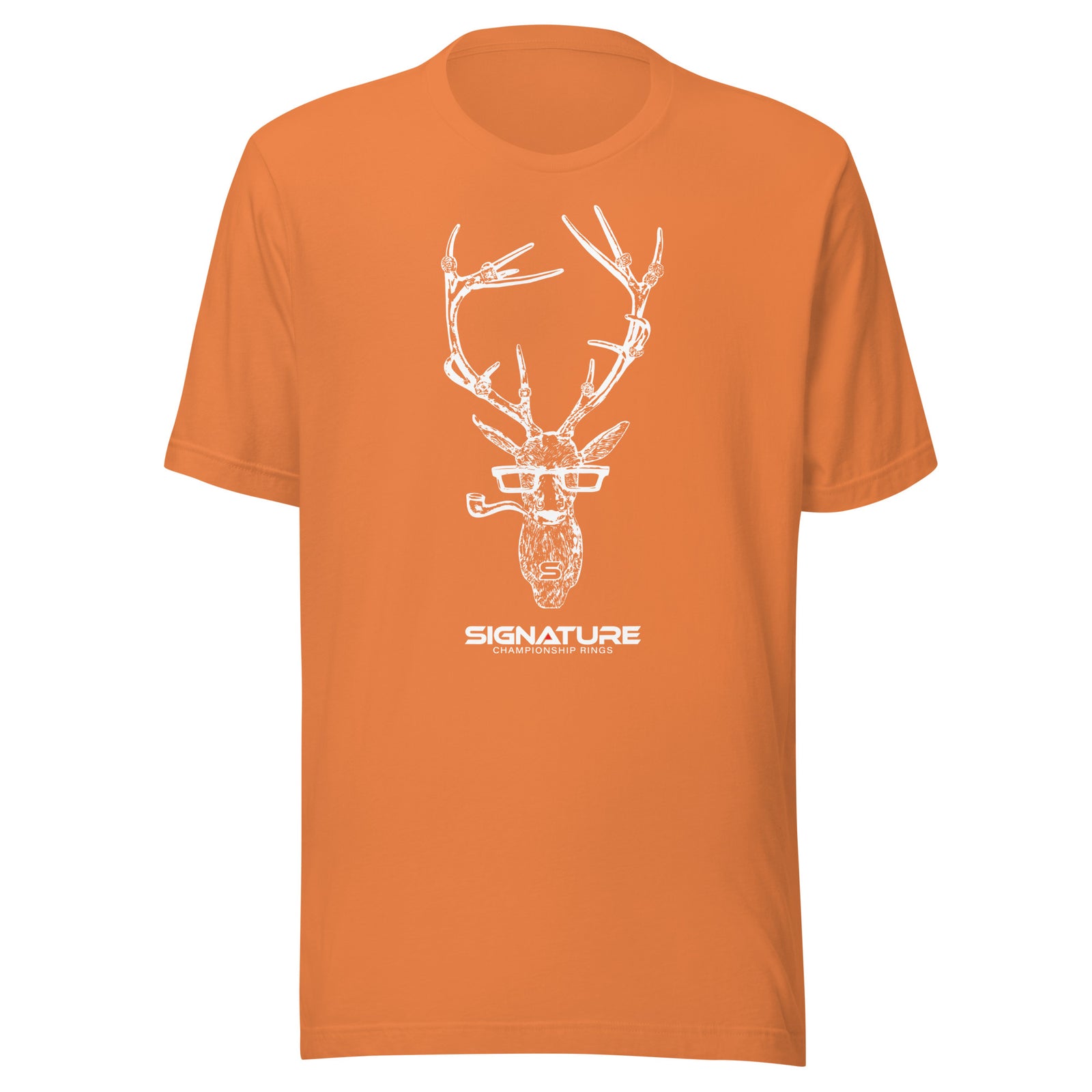 White Staggerton Logo Unisex t-shirt