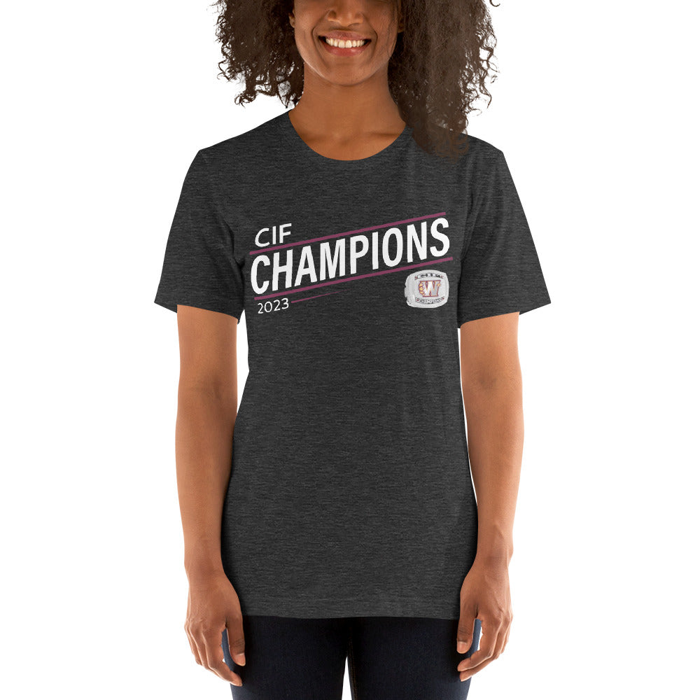 Whitney High School Track &amp; Field -Coed 2023 Unisex t-shirt