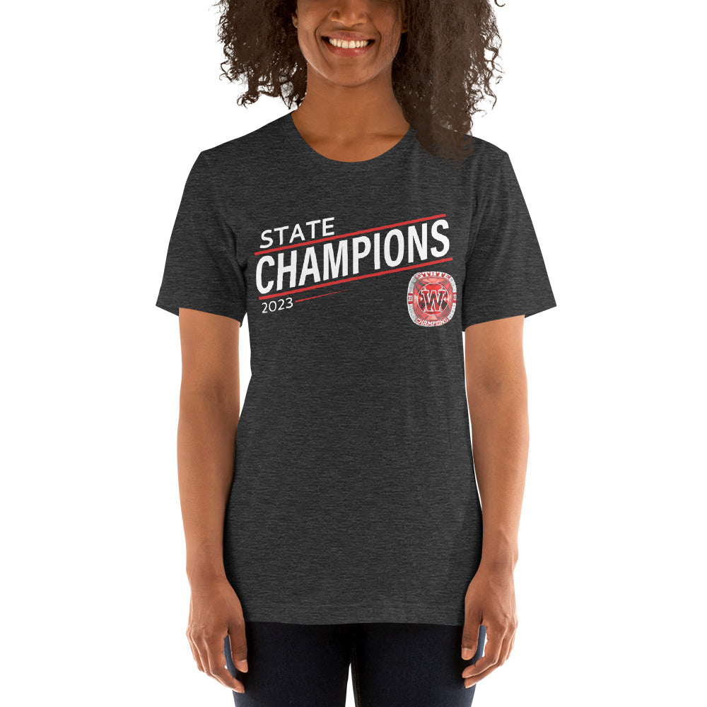 Blue Valley West High School Baseball 2023 Unisex t-shirt