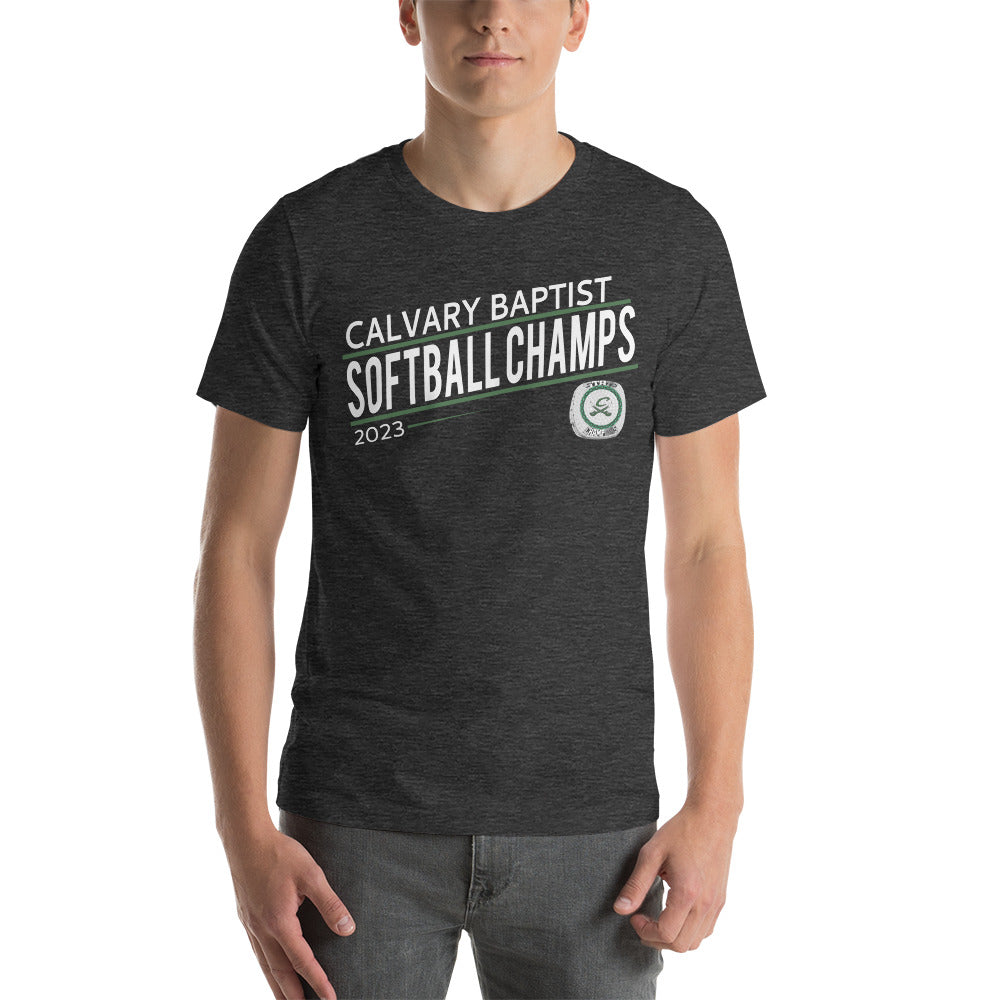 Calvary Baptist Academy Softball 2023 Unisex t-shirt