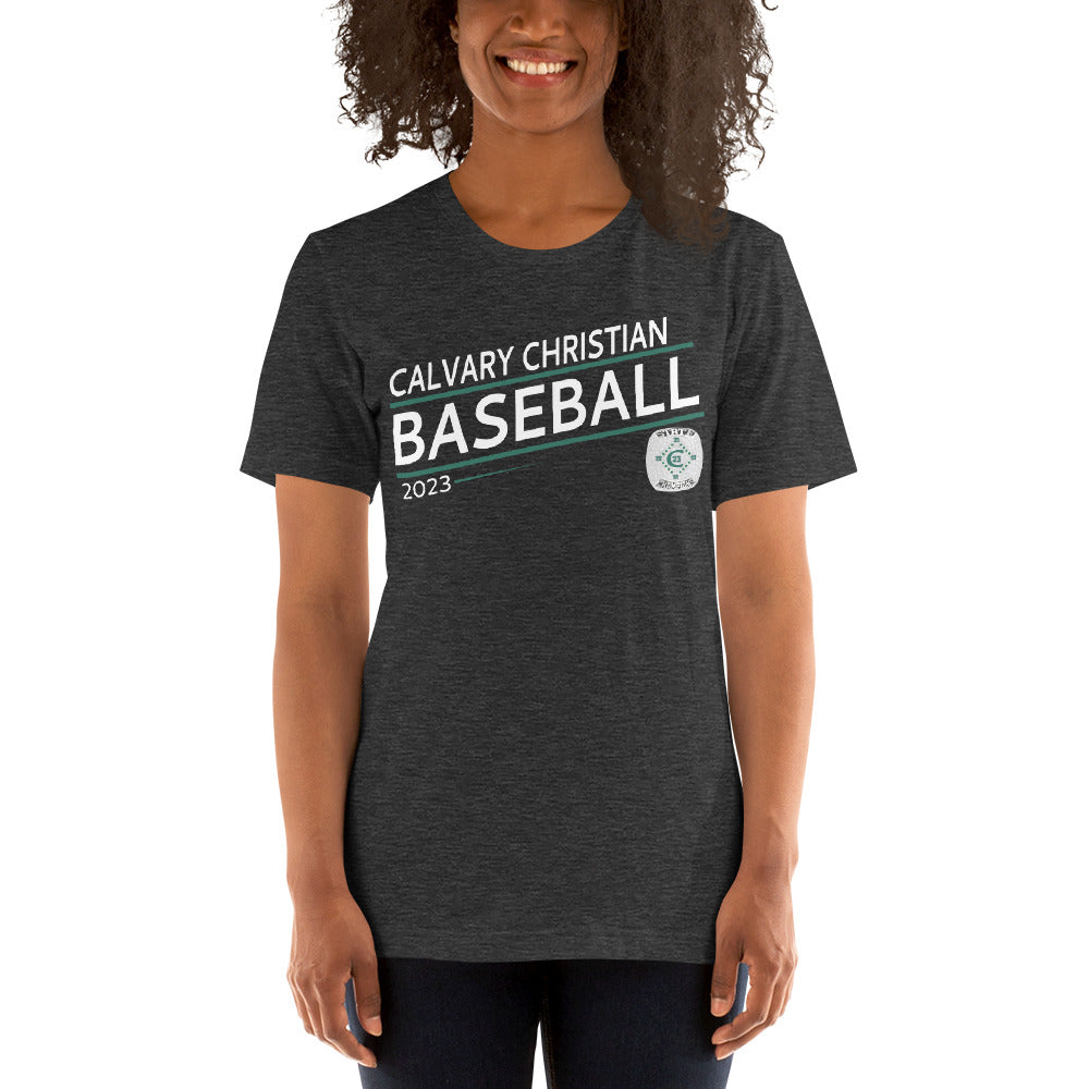 Calvary Christian High School Baseball 2023 Unisex t-shirt