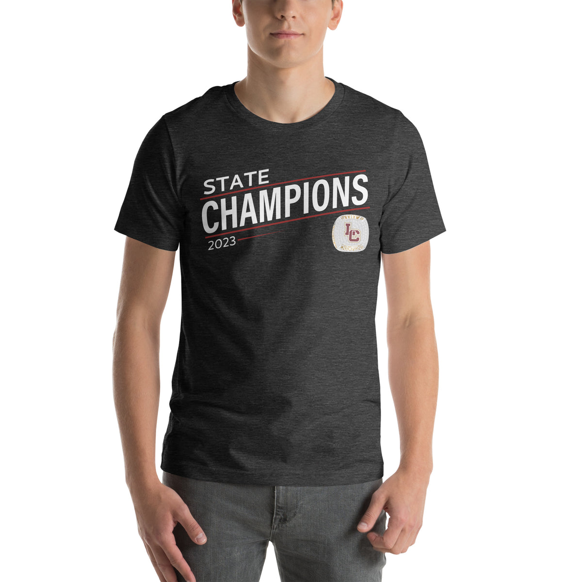 Lincoln Christian High School Cross Country -Men's 2023 Unisex t-shirt