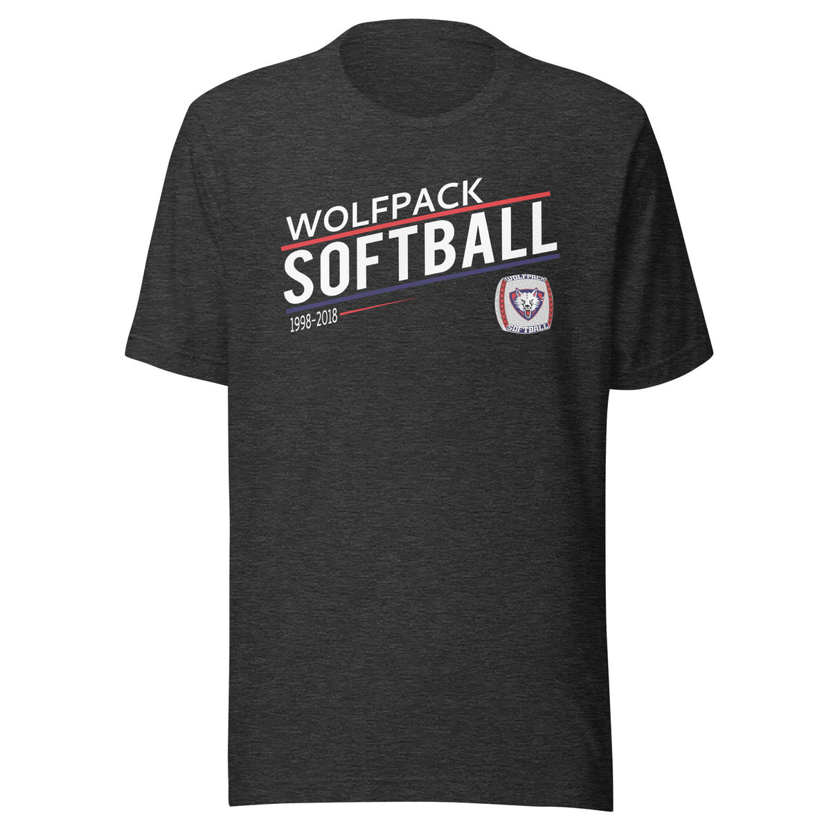 Wolfpack Softball Softball 2023 Unisex t-shirt