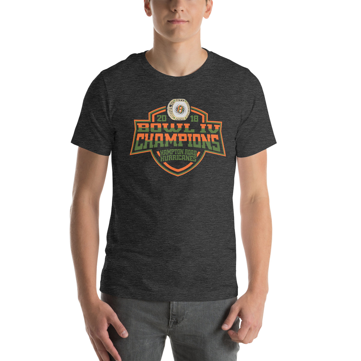 Hampton Road Hurricanes Football 2018 Unisex t-shirt