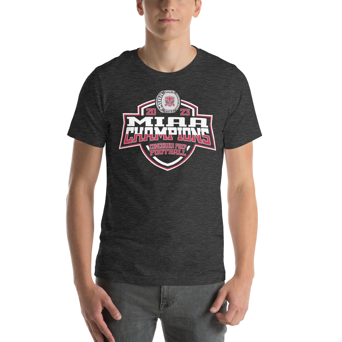 Concordia Preparatory School Football 2023 Unisex t-shirt