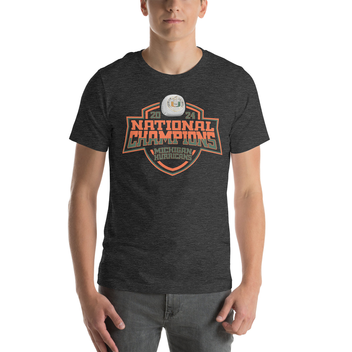 Michigan Hurricanes Football 2024 Unisex t-shirt