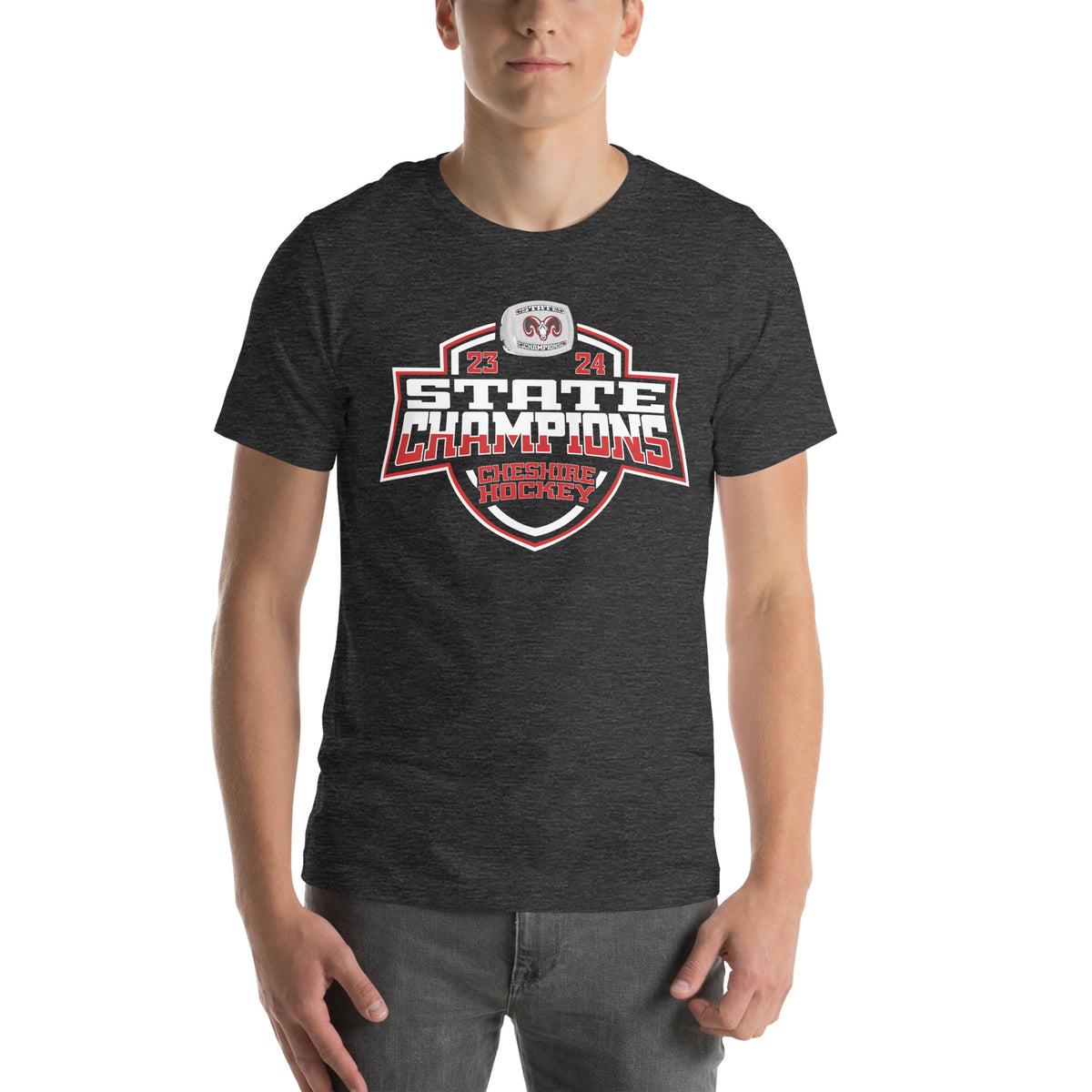 Cheshire High School Hockey -Men's 2024 Unisex t-shirt