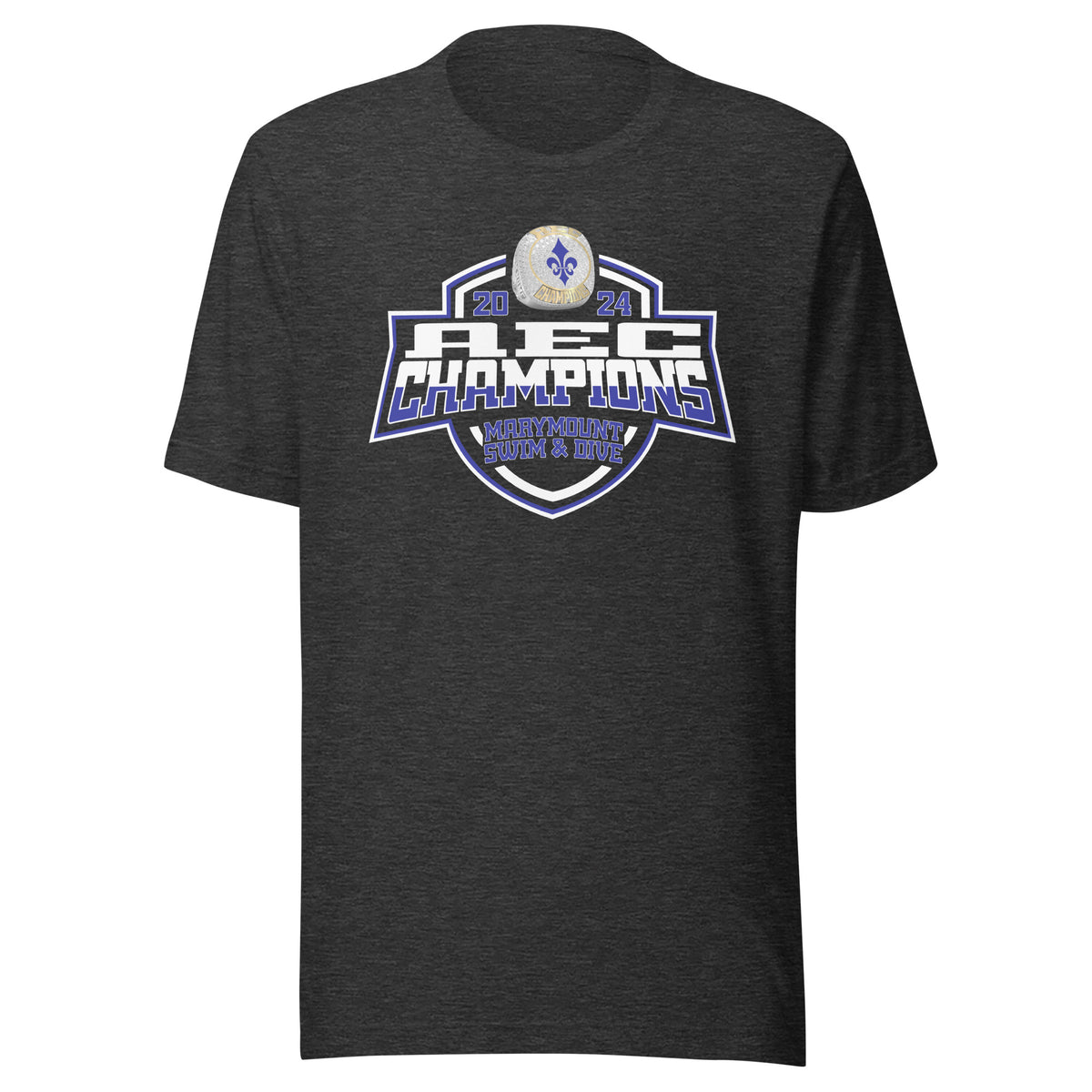 Marymount University Swimming &amp; Diving 2024 Unisex t-shirt